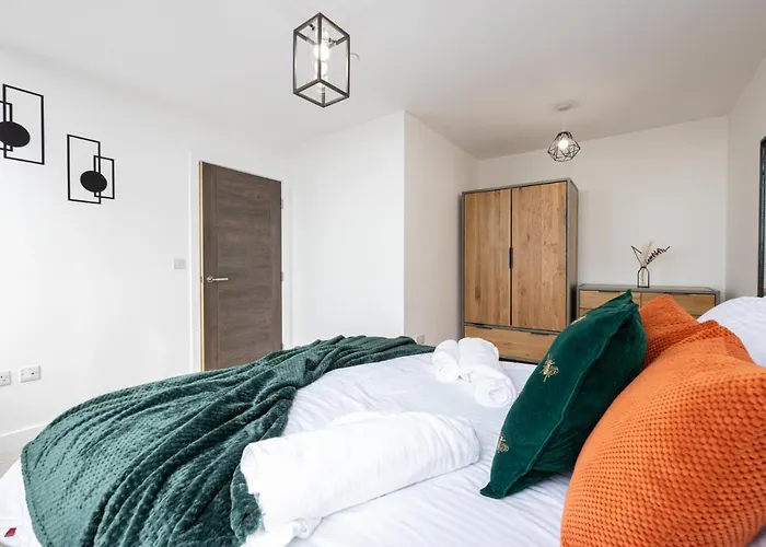Chic Luxury Apartment Near Old Trafford Stadiums Manchester